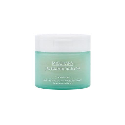 MIGUHARA Cica Bakuchiol Calming Pad 70 pads 150ml-Toner Pad-Skincare Coréenne