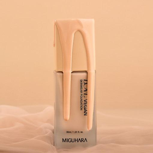 MIGUHARA Love Vegan Skinware Foundation SPF30 PA+++ 30ml #21-Foundation-Skincare Coréenne