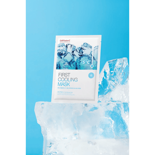 Cell Fusion C Post Alpha First Cooling Mask (27g X 5 sheets)-Facial Mask-Skincare Coréenne