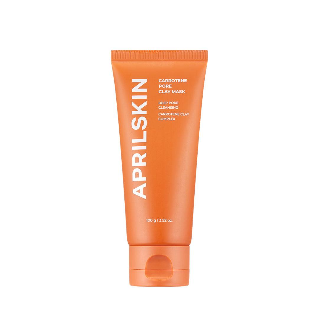 APRILSKIN Carrotene Pore Clay Mask 100g-Clay Masks-Skincare Coréenne
