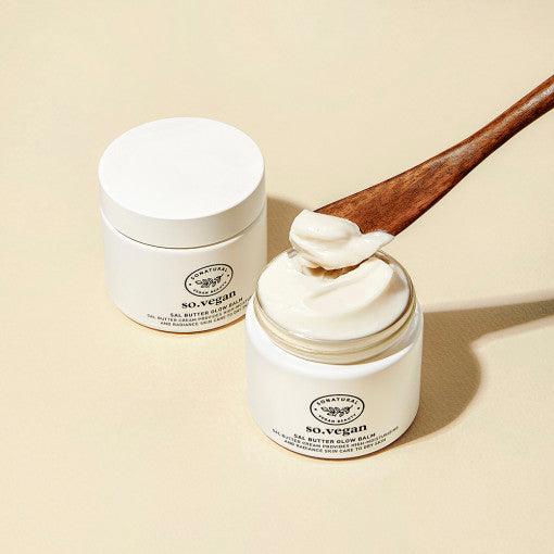 so natural So Vegan Sal Butter Glow Balm 70ml-Cream-Skincare Coréenne