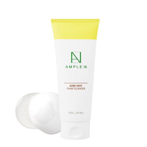 AMPLE:N Acne Shot Foam Cleanser 150ml-Cleansing Foam-Skincare Coréenne