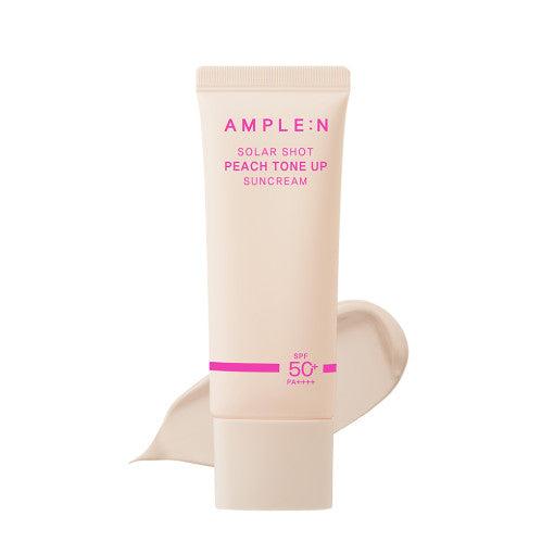 AMPLE:N Solar Shot Peach Tone Up Suncream 40ml-Sun Cream-Skincare Coréenne