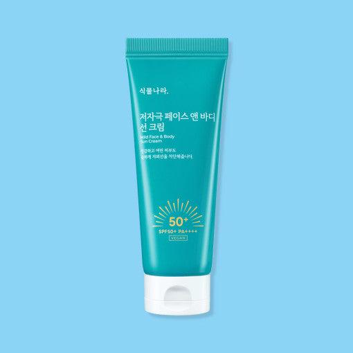 Shingmulnara Oxygen Water Face & Body Sun Cream SPF+ PA++++ 150ml-Sun Cream-Skincare Coréenne