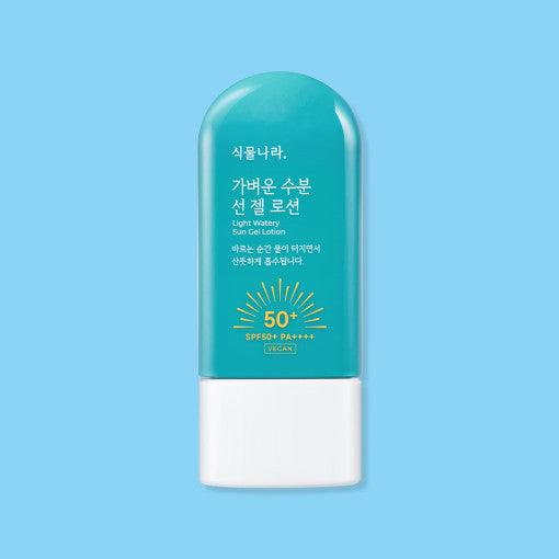 Shingmulnara Oxygen Water Light Sun Gel Lotion SPF50+ PA++++ 60ml-Sunscreen-Skincare Coréenne