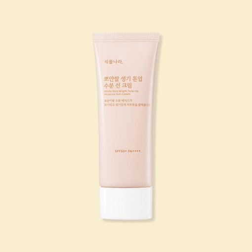 Shingmulnara White Rice Bright Tone Up Moisture Sun Cream 100ml SPF50+ PA++++-Sun Cream-Skincare Coréenne