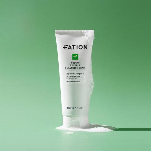 FATION Nosca9 Trouble Cleansing Foam 150ml-Cleansing Foam-Skincare Coréenne