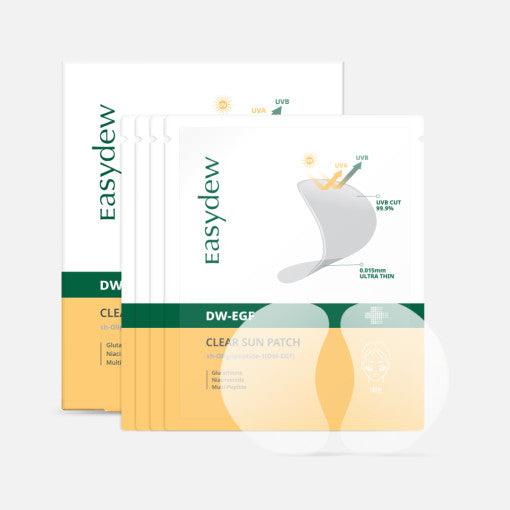 Easydew DW-EGF Peptide Clear Sun Patch 4 Packs-Patch-Skincare Coréenne