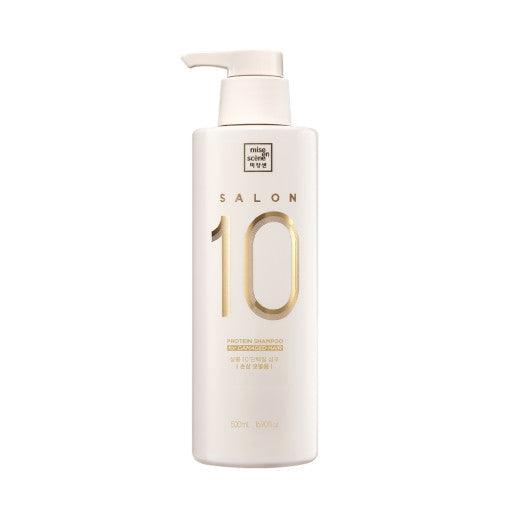 mise en scene Salon 10 Protein Shampoo for Damaged Hair 500ml-Shampoo-Skincare Coréenne