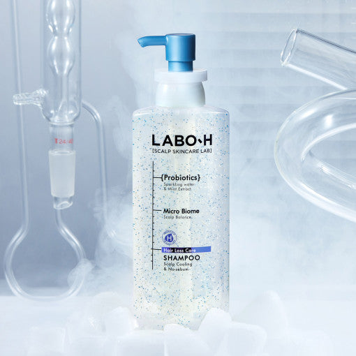 LABO-H Hair Loss Care Scalp Cooling & No Sebum Shampoo 750ml-Shampoo-Skincare Coréenne