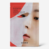 COSRX AC Collection Blemish Care Sheet Mask 26ml X 10ea-Facial Mask-Skincare Coréenne