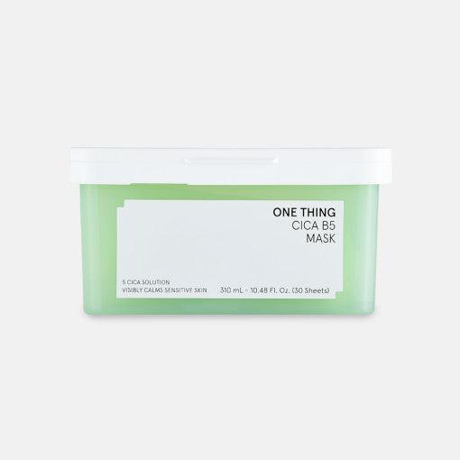 ONE THING CICA B5 MASK 310ml (30 sheets)-Facial Mask-Skincare Coréenne