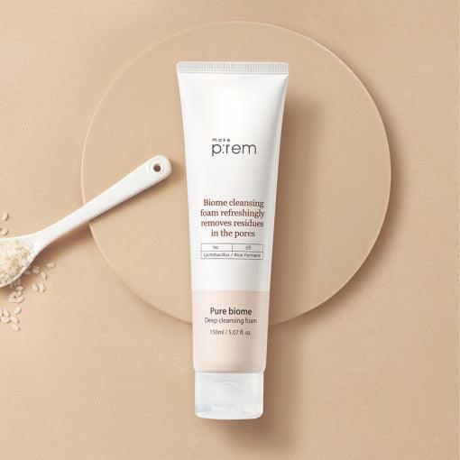 make p:rem Pure Biome Deep Cleansing Foam 150ml-Cleansing Foam-Skincare Coréenne