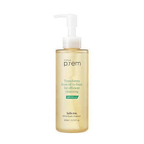 make p:rem Safe Me. Oil to Foam Cleanser 200ml-Cleansing Foam-Skincare Coréenne