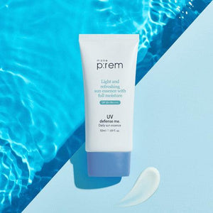 make p:rem UV Defense Me. Daily Sun Essence SPF 50+ PA++++ 50ml-Sun Cream-Skincare Coréenne