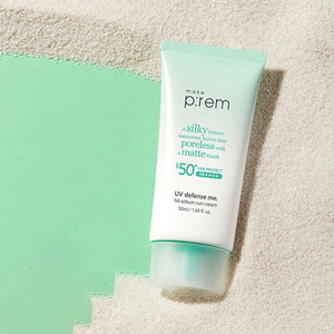make p:rem UV Defense Me. No Sebum Sun Cream SPF50+ PA++++ 50ml-Sun Cream-Skincare Coréenne