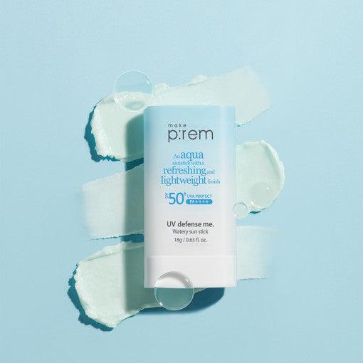 make p:rem UV Defense Me. Watery Balm Sun Stick SPF50+ PA++++ 18g-Sun Stick-Skincare Coréenne