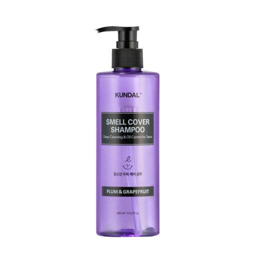 KUNDAL All Day Smell Cover Teens Shampoo 400ml #Plum & Grapefruit-Shampoo-Skincare Coréenne