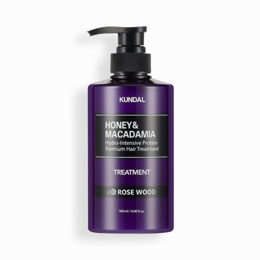 Kundal Honey & Macadaμια Hydro-Intensive Protein Premium Hair Treatment 500Ml #Rose Wood