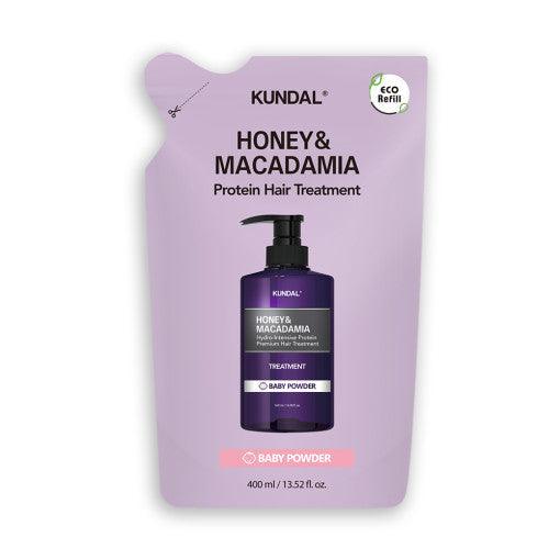 Kundal Honey & Macadaμια Protein Hair Treatment (Refill) 400Ml #Bary Powder