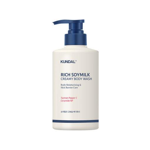 KUNDAL RICH SOYMILK BODY CREAM 500ml #Mellow Vanilla-Body Cream-Skincare Coréenne