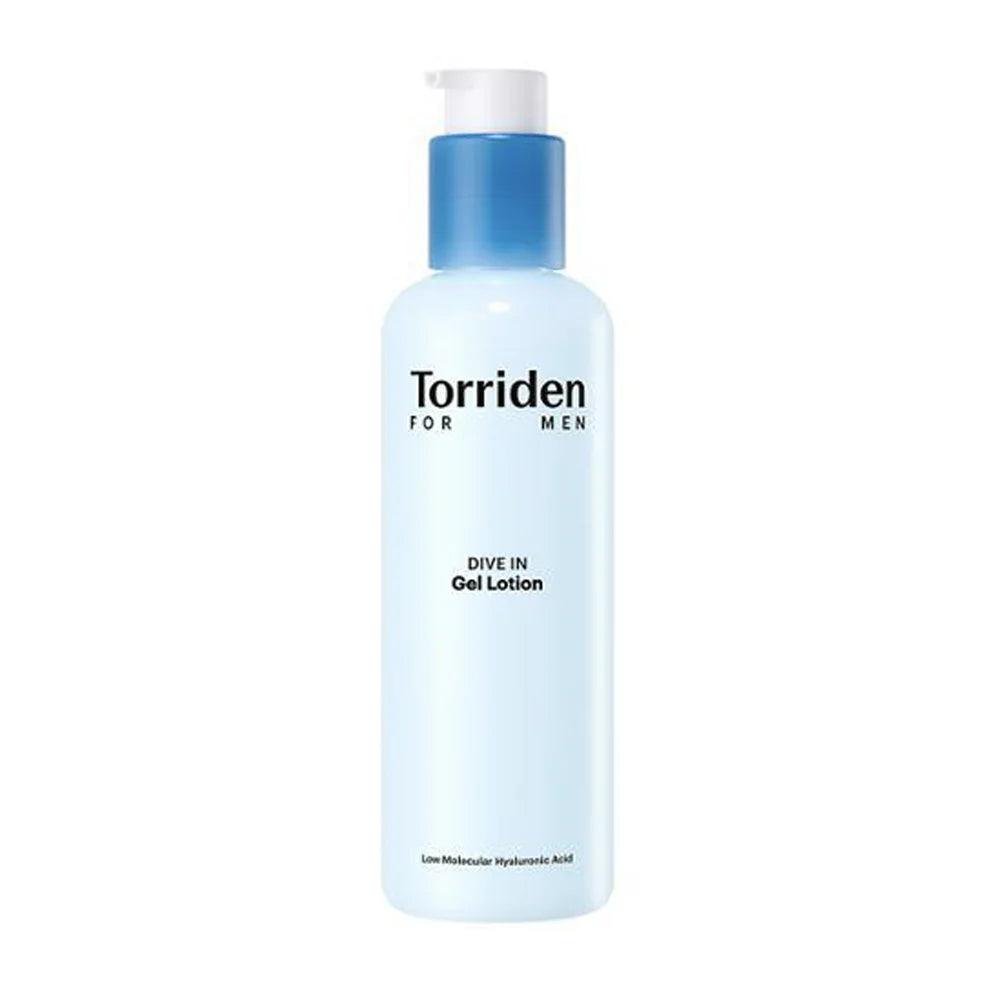Torriden Dive-in For Men Low Molecular Hyaluronic Acid Gel Lotion 200ml-Lotion for Men-Skincare Coréenne