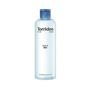 Torriden Dive-in For Men Low Molecular Hyaluronic Acid Skin 300ml-Toner for Men-Skincare Coréenne