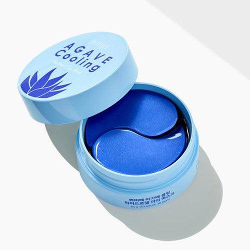 PETITFEE Agave Cooling Hydrogel Eye Mask 80g (60 Patches)-Eye Patches-Skincare Coréenne