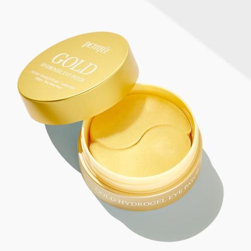 PETITFEE Gold Hydrogel Eye Patch (1.4g X 60 Patches)-Eye Patches-Skincare Coréenne