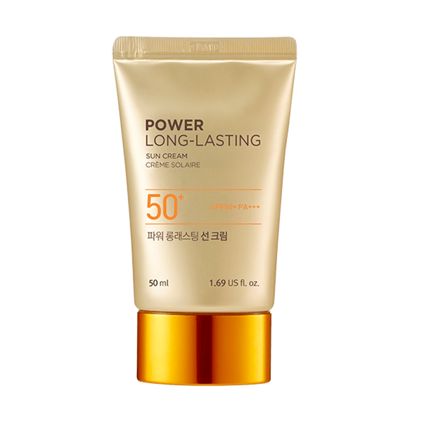 THE FACE SHOP POWER LONG-LASTING SUN CREAM SPF50+ PA+++ 50ml-Sun Cream-Skincare Coréenne