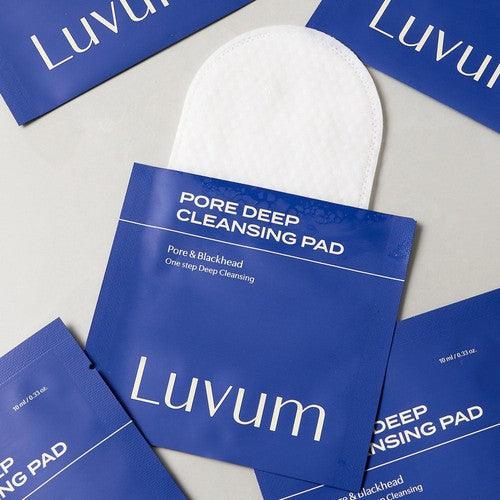 Luvum Pore Deep Cleansing Pads 10 pads-Cleansing Pad-Skincare Coréenne