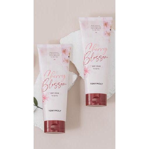 TONYMOLY Cherry Blossom Body Cream 250ml-Body Cream-Skincare Coréenne