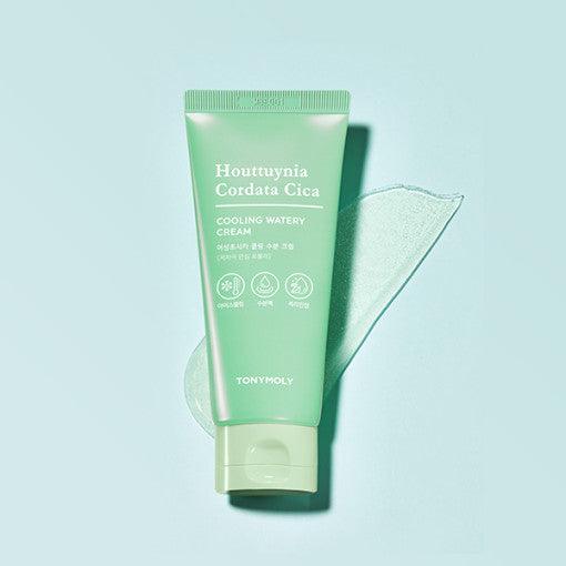 TONYMOLY Houttuynia Cordata Cica Cooling Watery Cream 90ml-Cream-Skincare Coréenne