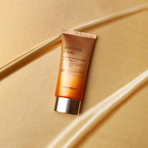 Tonymoly Intense Care Gold 24K Snail Sun Cream 50Ml Spf50+ Pa++++