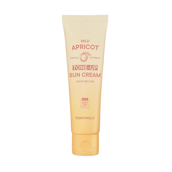 TONYMOLY Mild Apricot Tone Up Sun Cream SPF50+ PA++++ 50ml-Sun Cream-Skincare Coréenne