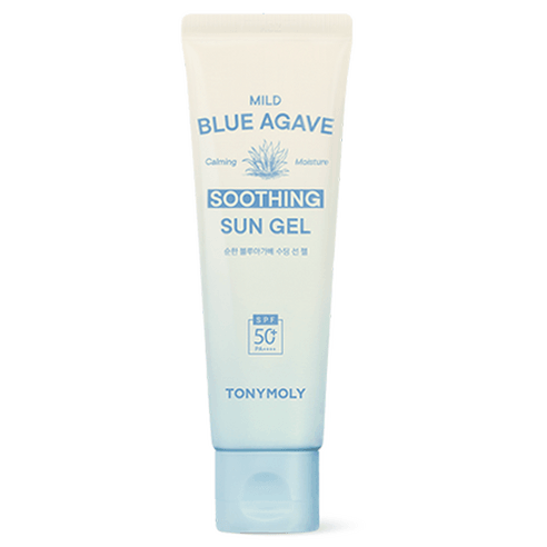 TONYMOLY Mild Blue Agave Soothing Sun Gel 50ml SPF50+ PA++++-Sun Cream-Skincare Coréenne