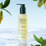 TONYMOLY The Chok Chok Green Tea Lemon Mild Cleansing Oil 200ml-CLEANSING OIL-Skincare Coréenne