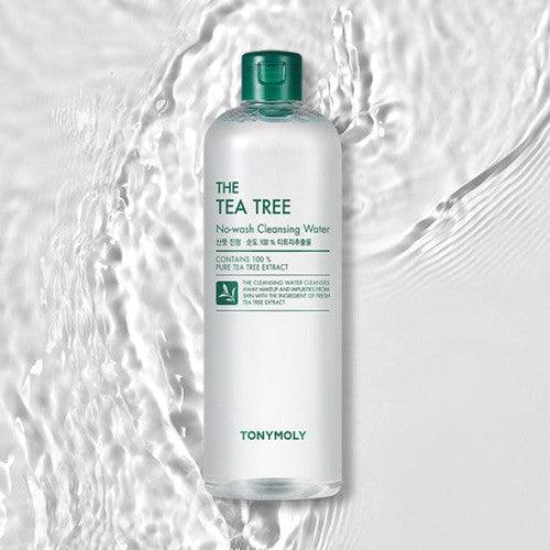 TONYMOLY THE TEA TREE No-wash Cleansing Water 500ml-Cleansing Water-Skincare Coréenne