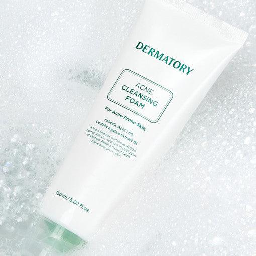 DERMATORY Pro Trouble Acne Cleansing Foam 150ml-Cleansing Foam-Skincare Coréenne