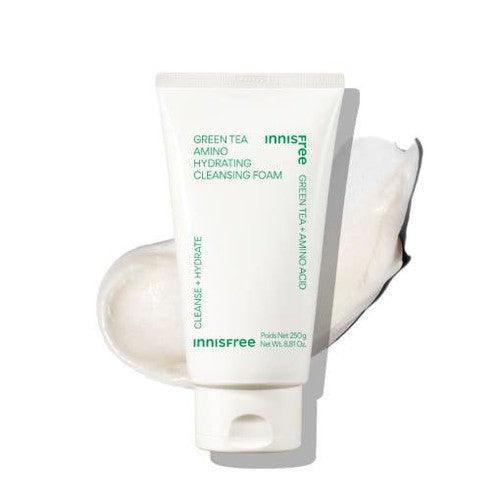 Innisfree Green Tea Amino Hydrating Cleansing Foam 250G