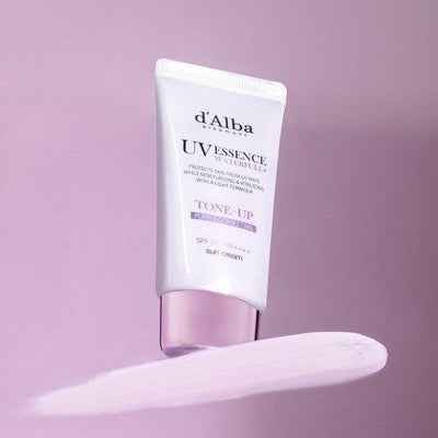 D'Alba Waterfull Tone-Up Sun Cream (Purple) 50Ml Spf50+ Pa++++
