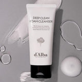 d'Alba White Truffle Deep Clean Foam Cleanser 80ml-Cleansing Foam-Skincare Coréenne