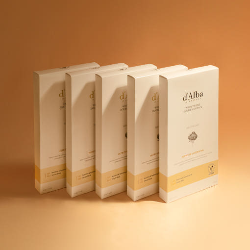 d'Alba White Truffle Double Mask Pack Nutritive/Hydrating 32.5g x 20ea