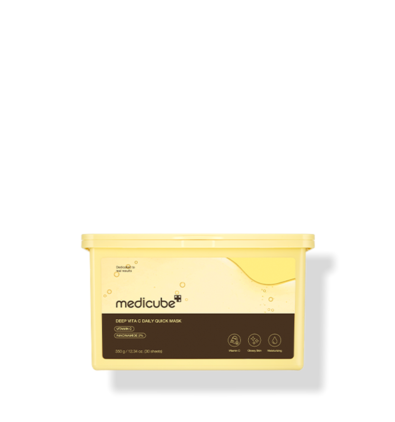 medicube Deep Vita C Daily Quick Mask 350ml/30Sheets-Facial Mask-Skincare Coréenne