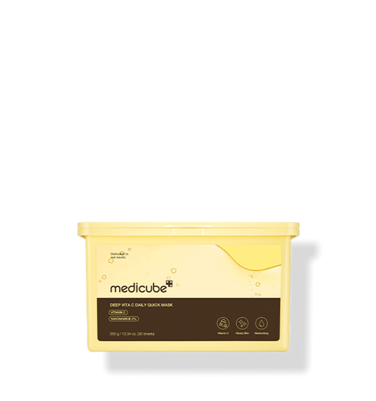 medicube Deep Vita C Daily Quick Mask 350ml/30Sheets-Facial Mask-Skincare Coréenne