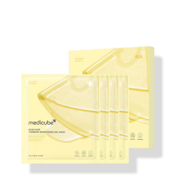 Medicube Kojic Acid Turmeric Brightening Gel Mask 4x - 28G