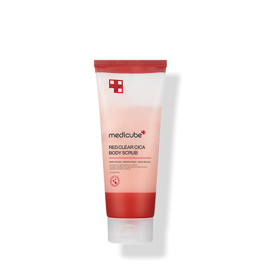 medicube Red Clear Cica Body Scrub 200ml-Body Scrub-Skincare Coréenne