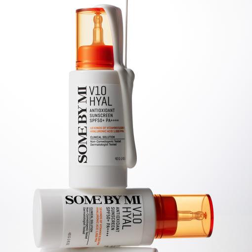 SOME BY MI V10 Hyal Antioxidant Sunscreen SPF 50+ PA++++ 40ml-Sunscreen-Skincare Coréenne