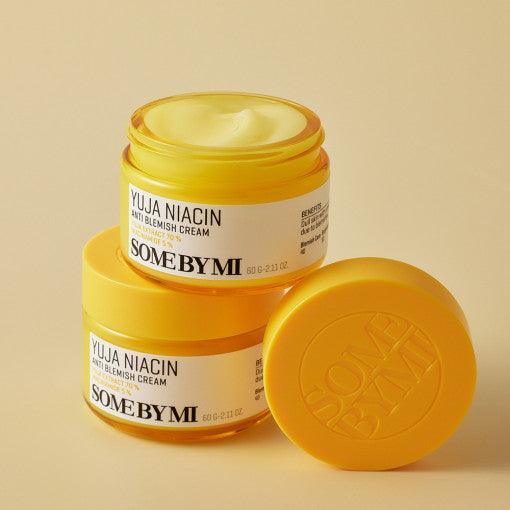 SOME BY MI Yuja Niacin Anti Blemish Cream 60g-Cream-Skincare Coréenne