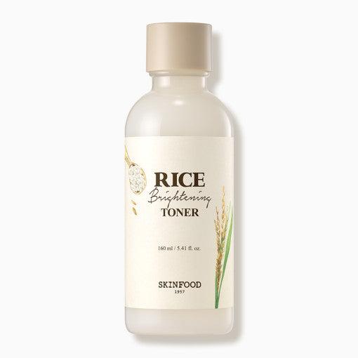 SKINFOOD Rice Brightening Toner 160ml-Toner-Skincare Coréenne